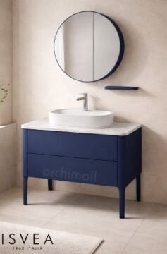 İsvea Sogno Banyo Dolabı Gece Mavisi