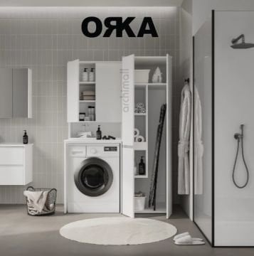 Orka Solis Temizlik Malzeme Dolabı MAT ANTRASİT