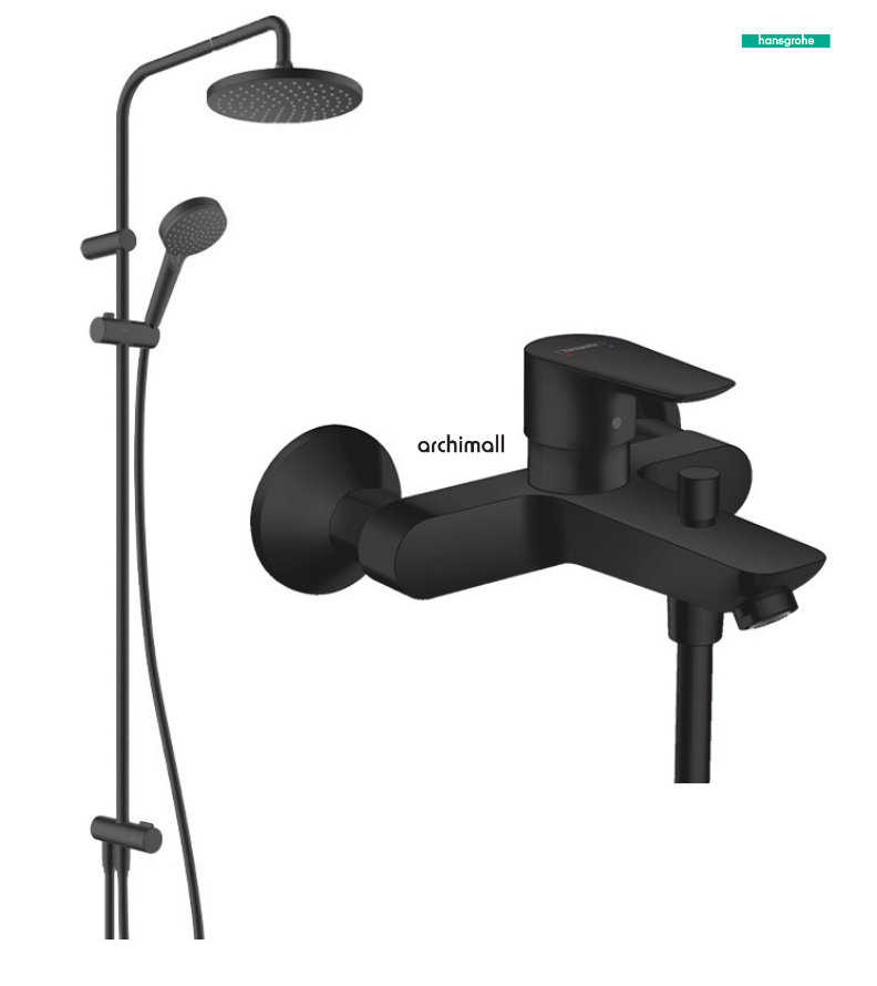 Hansgrohe Vernis Shape Duş Seti 26099670 + 71740670