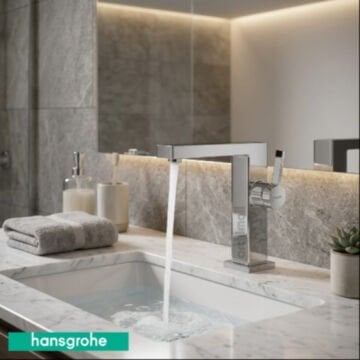 Hansgrohe Tecturis E 110 Tek Kollu Lavabo Bataryası