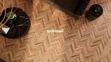 Seramiksan Classic Wood Açık Floral Motif 40x60