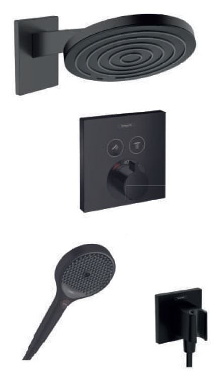 Hansgrohe ShowerSelect Pulsify S Termostatik Ankastre Duş Sistemi