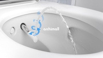 Geberit AquaClean Mera Comfort Akıllı Klozet Parlak Krom
