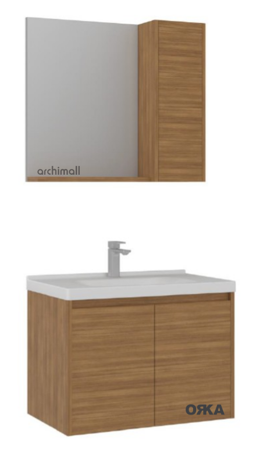 Orka Düden 65 cm Asma Banyo Dolabı