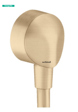 Hansgrohe Fixfit Gönye Çıkış Mat Bronz 27454140
