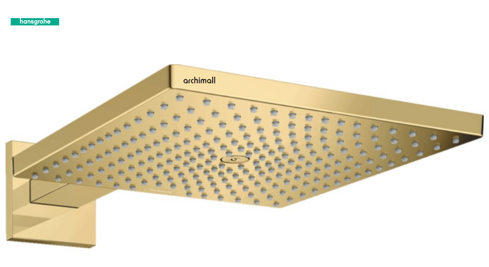 Hansgrohe Raindance E Parlak Altın Optik Tepe Duşu Duş Dirseği İle 26238990