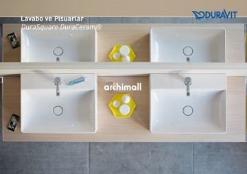 Duravit Durasquare Duraceram Çanak Lavabo 60 cm 235360